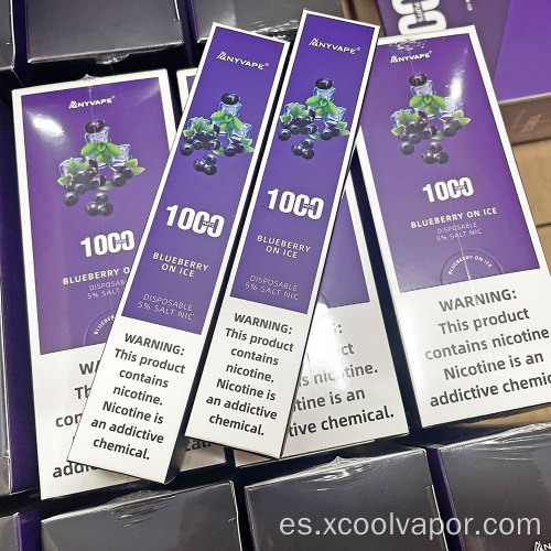 El más nuevo Bang XL Desechable Vape Pen 1000puffs